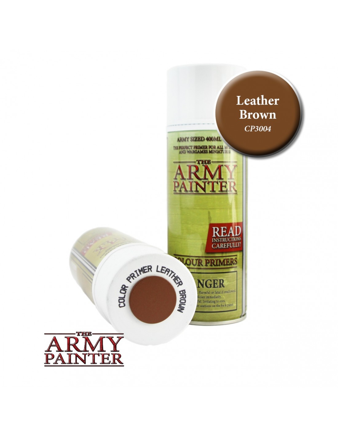 Army Painter - Bombes - Colour Primer - Leather brown