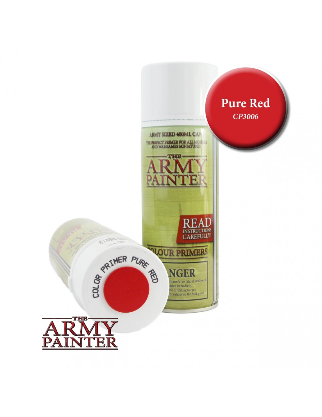 Army Painter - Bombes - Colour Primer - Pure Red