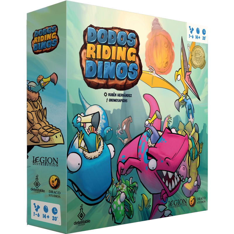 Dodos Riding Dinos (EN STOCK)