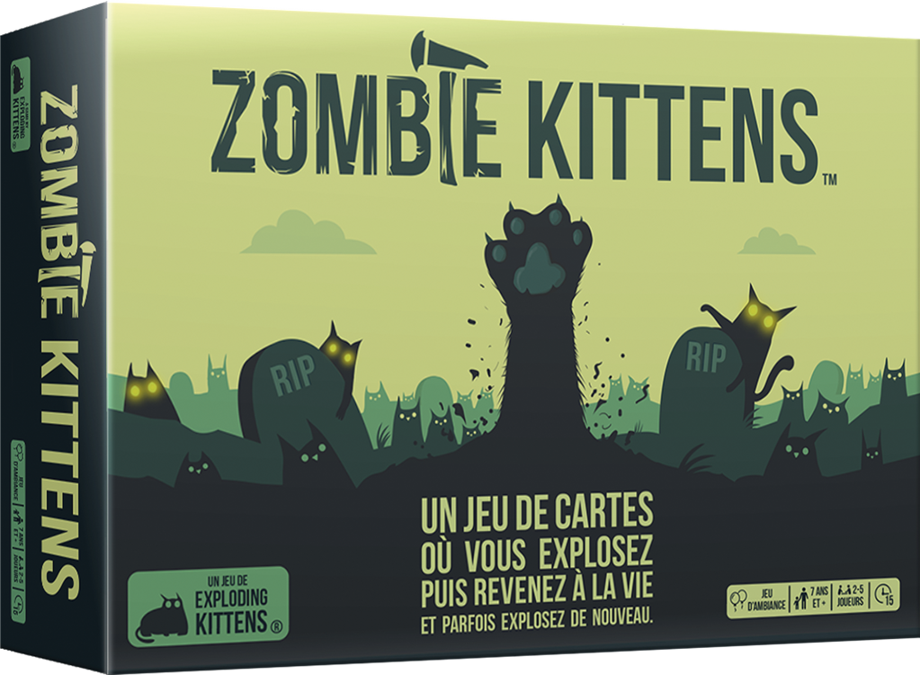 Exploding Kittens :Zombie Kittens (*** Opération Exploding Kittens ***)