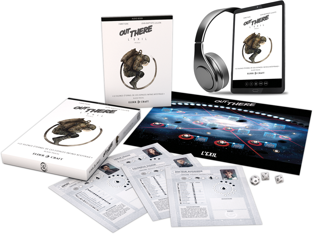 RPG Audio BOX Out There : l'Exil (EN STOCK)(SOLDES D'HIVER 2026)