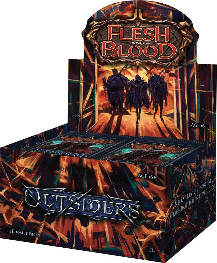 Flesh and Blood : Outsiders boite de boosters x24 en Français (LIVRAISON GRATUITE)