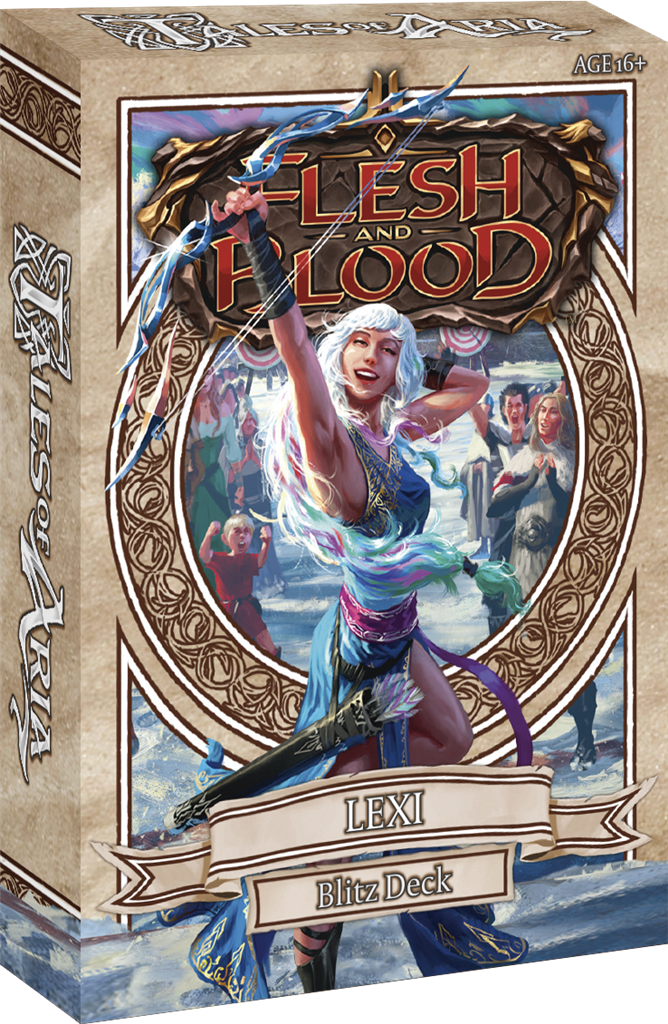 Flesh and Blood : Tales of Aria Deck en Anglais x 09 (frais de port inclus)(EN STOCK)