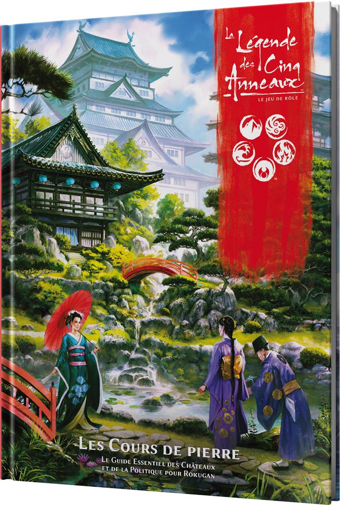 Légende des 5 Anneaux JDR : Les Cours de Pierre (LIVRAISON GRATUITE)