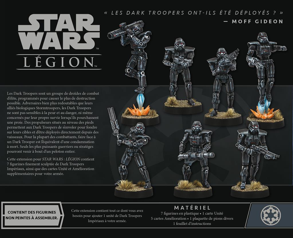 Star Wars Légion : Dark Troopers Unit Expansion (EN STOCK)