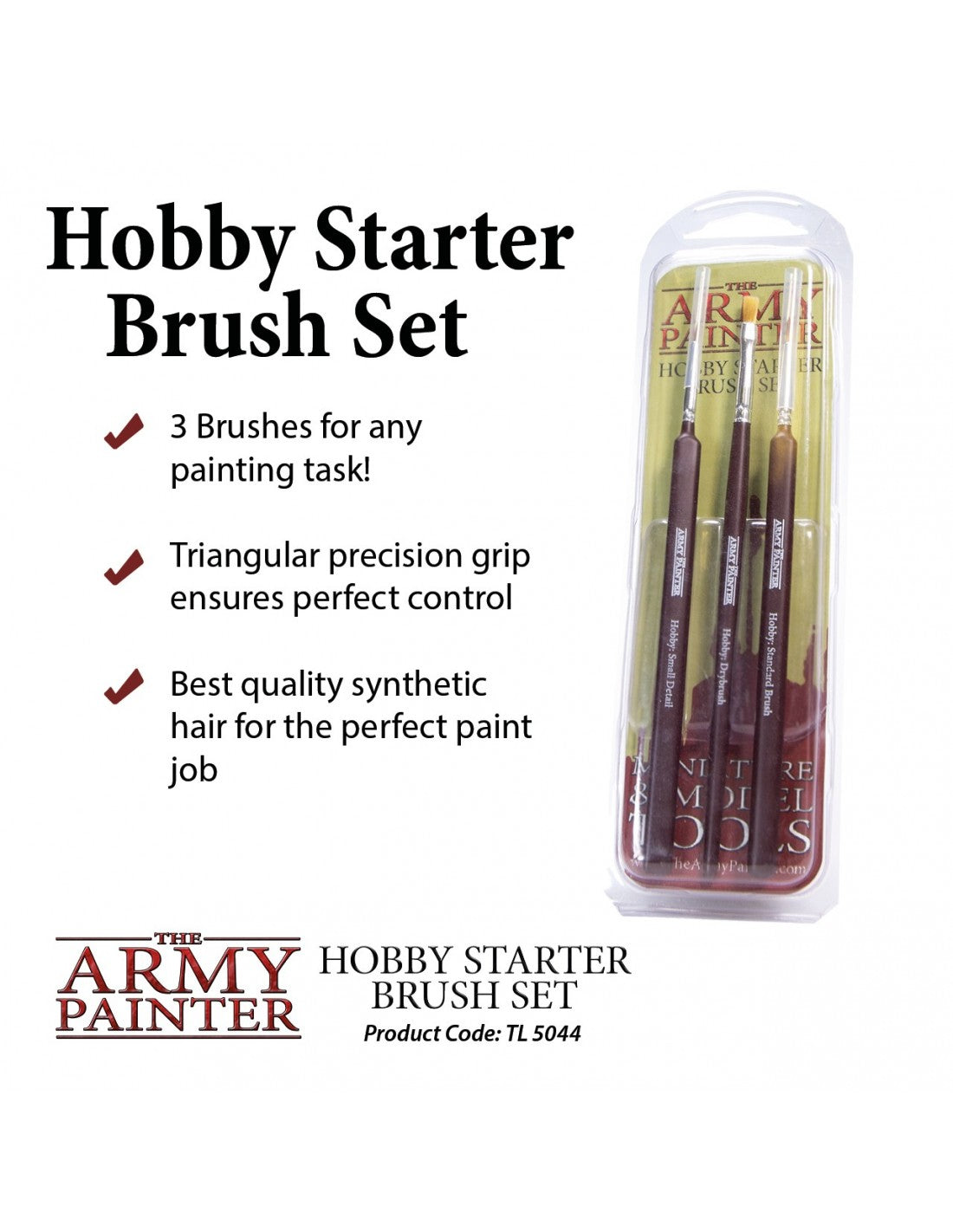 Army Painter - Hobby Starter Brush Set