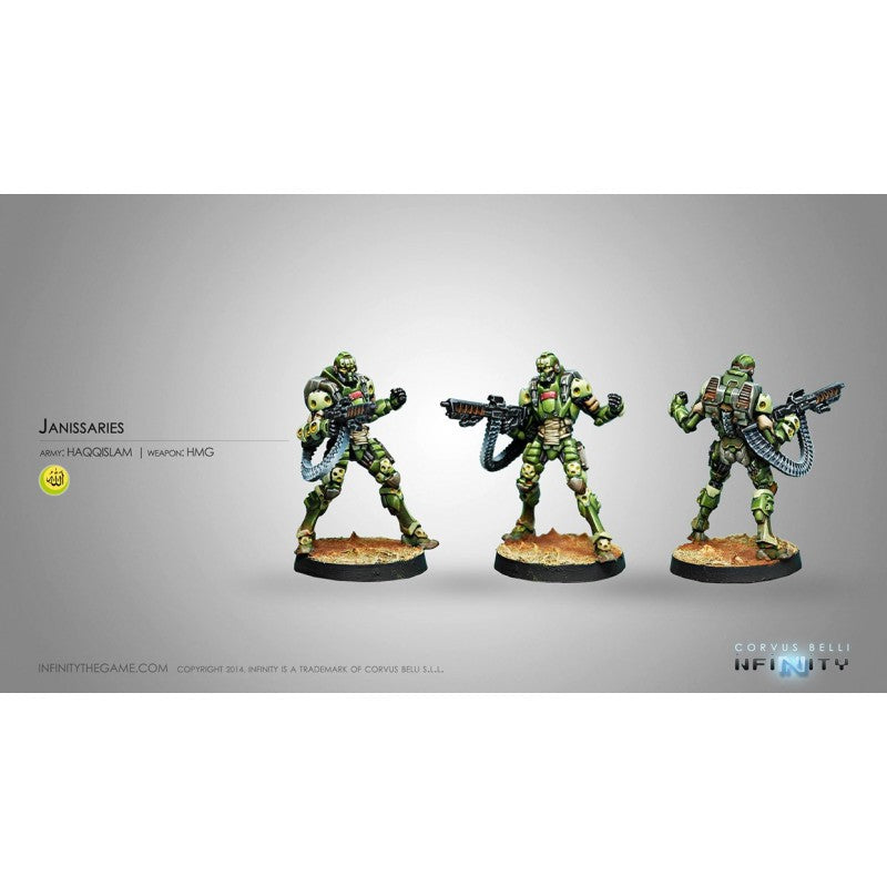 Infinity -Haqqislam-Janissaires (HMG)