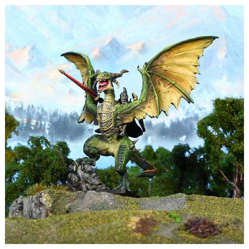 Kings of War Elfes - SEIGNEUR SUR DRAKE