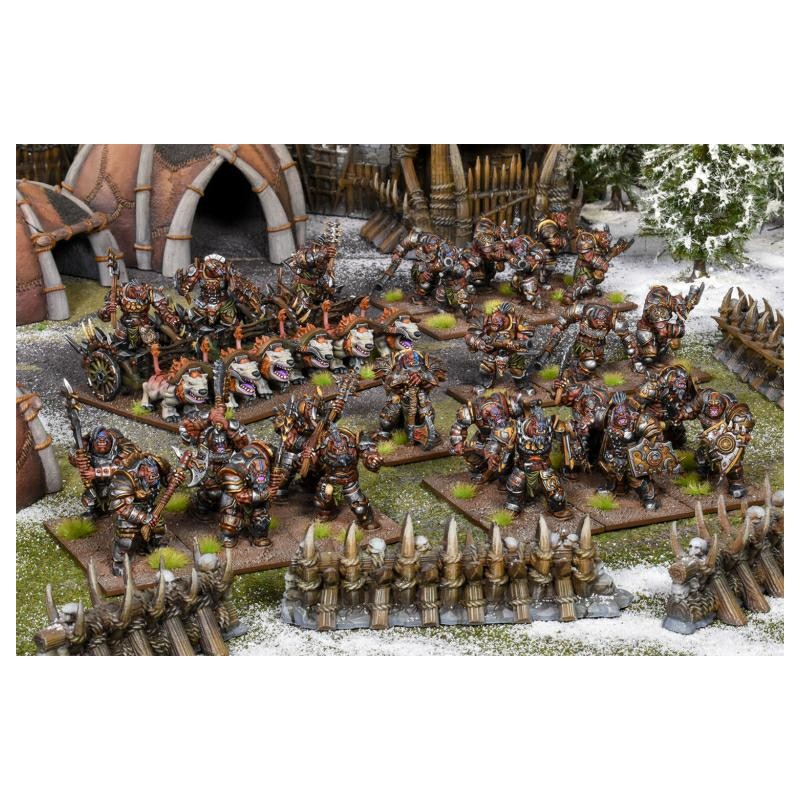Kings of war ogres - MÉGA ARMÉE (LIVRAISON GRATUITE)