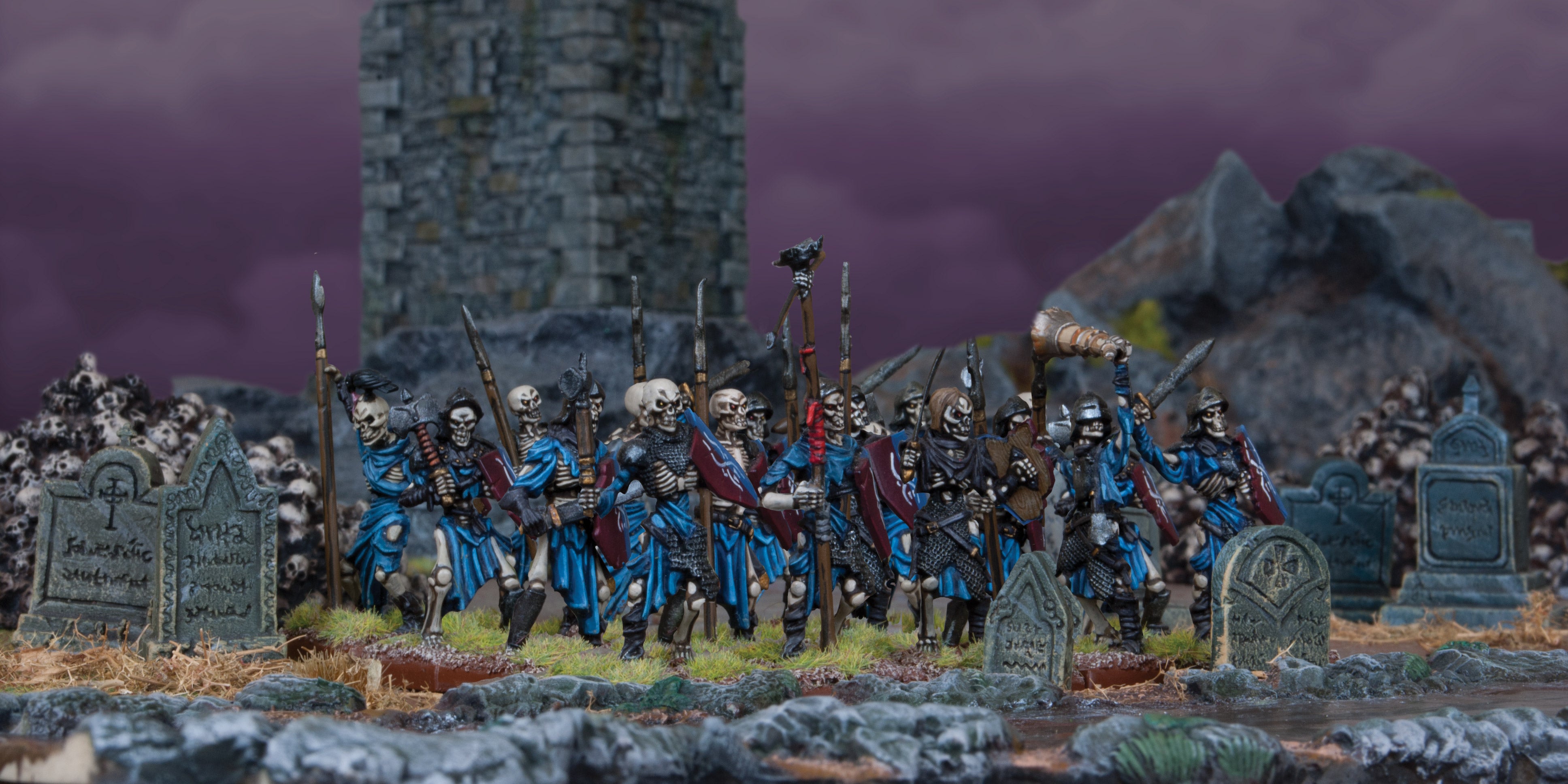 Morts vivant : Régiment de squelettes morts-vivants