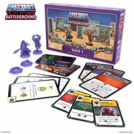 Maîtres de l'Univers - VAGUE 1 : FACTION EVIL WARRIORS (EN STOCK)(SOLDES D'HIVER 2026)
