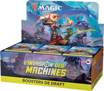 Magic The Gathering : L'invasion des Machines boite de Boosters x36 en version Anglaise(frais de port gratuit)