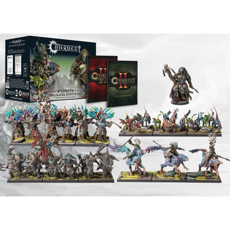 Conquest : W'adrhŭn – Figurines Lézards Guerriers | Para Bellum