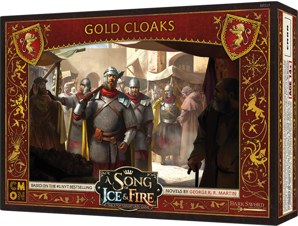 Trône de Fer Jeu de Figurine :  Manteaux d’Or [L27](OPÉRATION GRAND MÉNAGE DE PRINTEMPS)