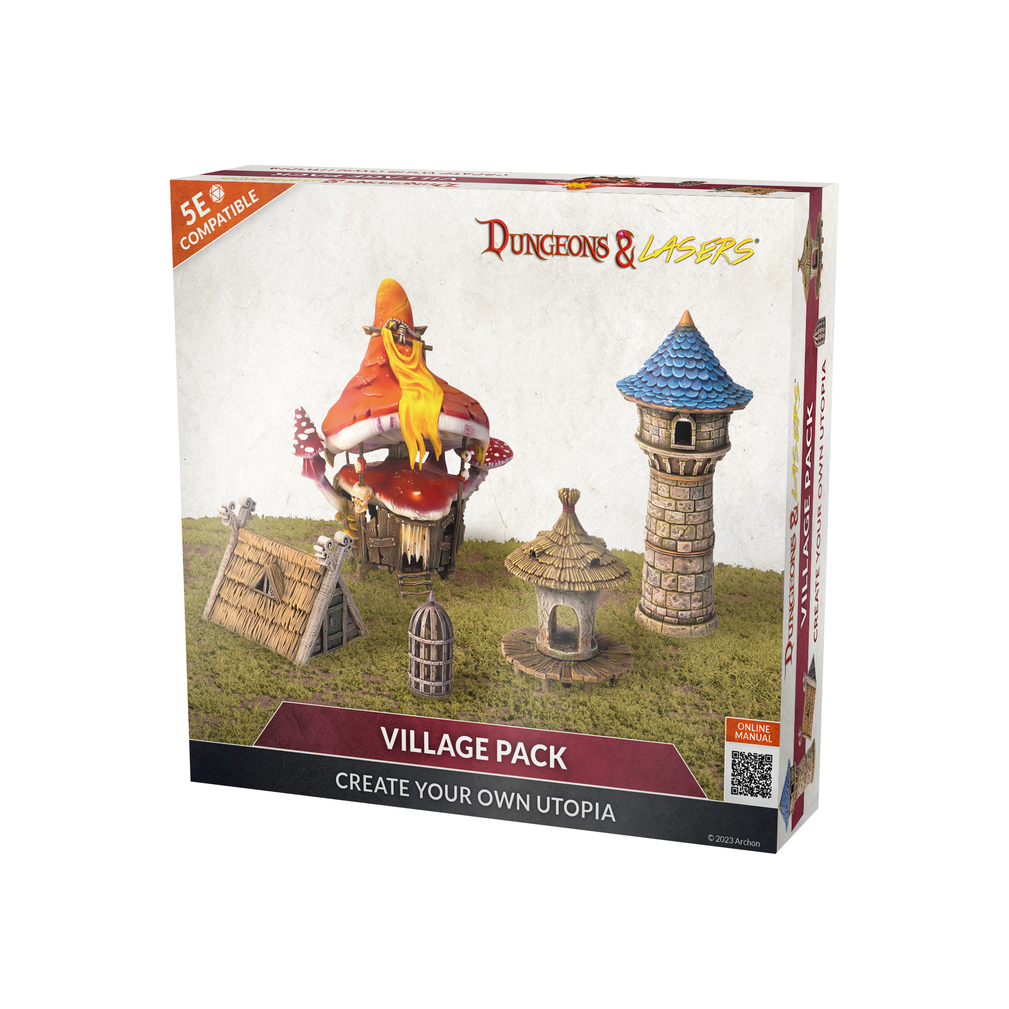 Dungeons & Lasers - Village Pack