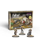 FALLOUT WASTELAND WARFARE - RAIDERS - ACK ACK, SINJIN & AVERY