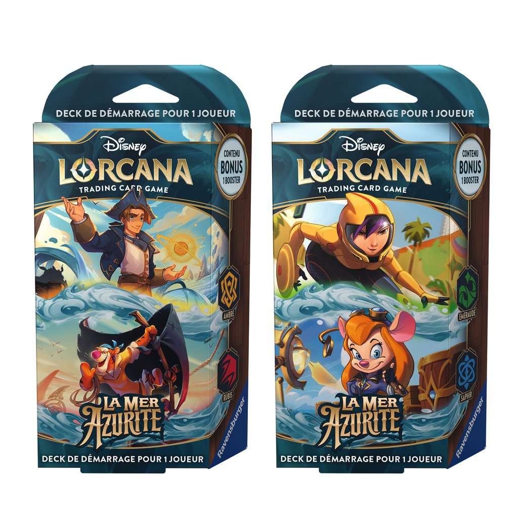 Disney Lorcana Set 6 - deck de démarrage Ambre & Rubis (EN STOCK)