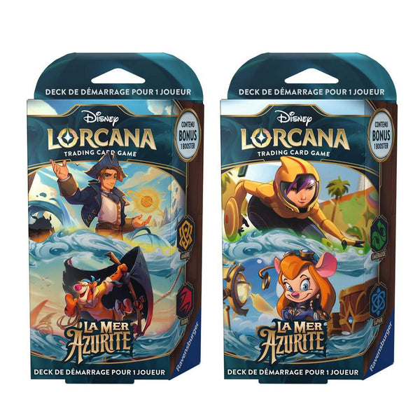 Disney Lorcana Set 6 - deck de démarrage Émeraude & Saphir (PRECOMMANDE SORTIE 27.11.2024)