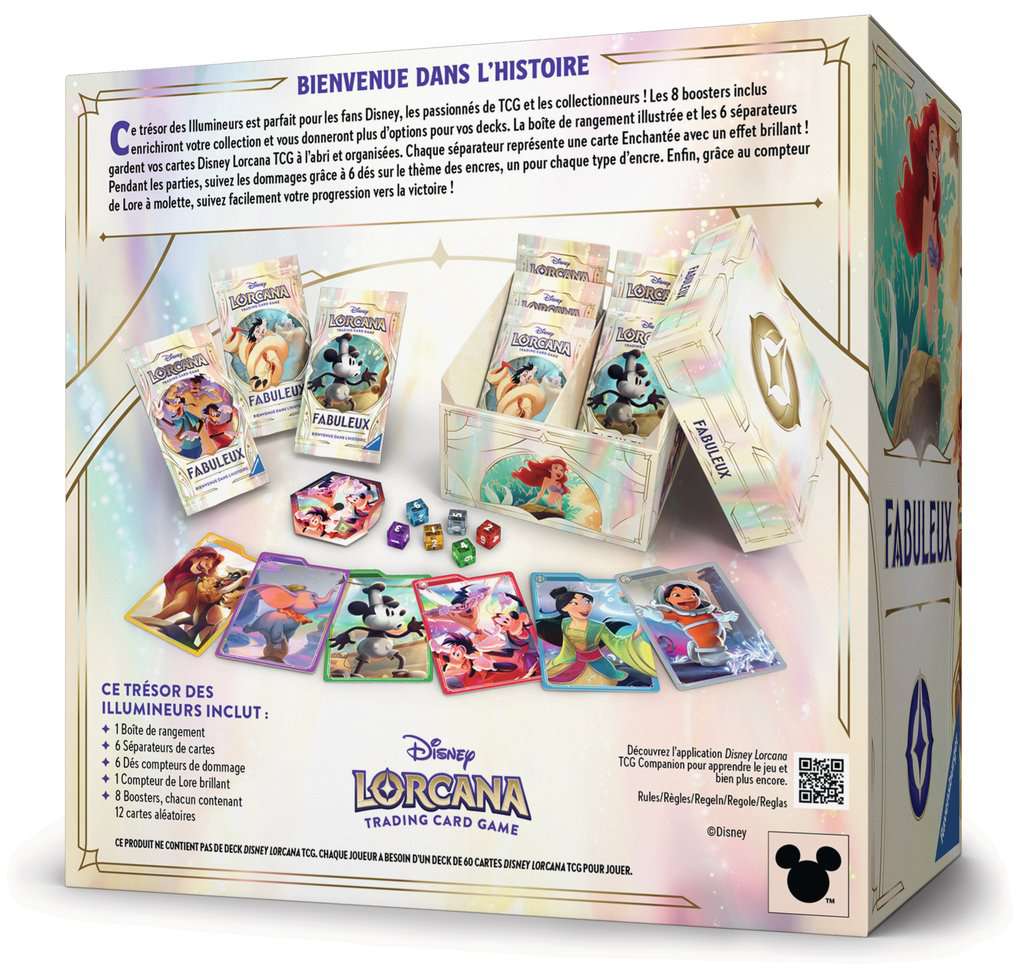 Disney Lorcana S9 Fabuleux Trove-Pack en Francais