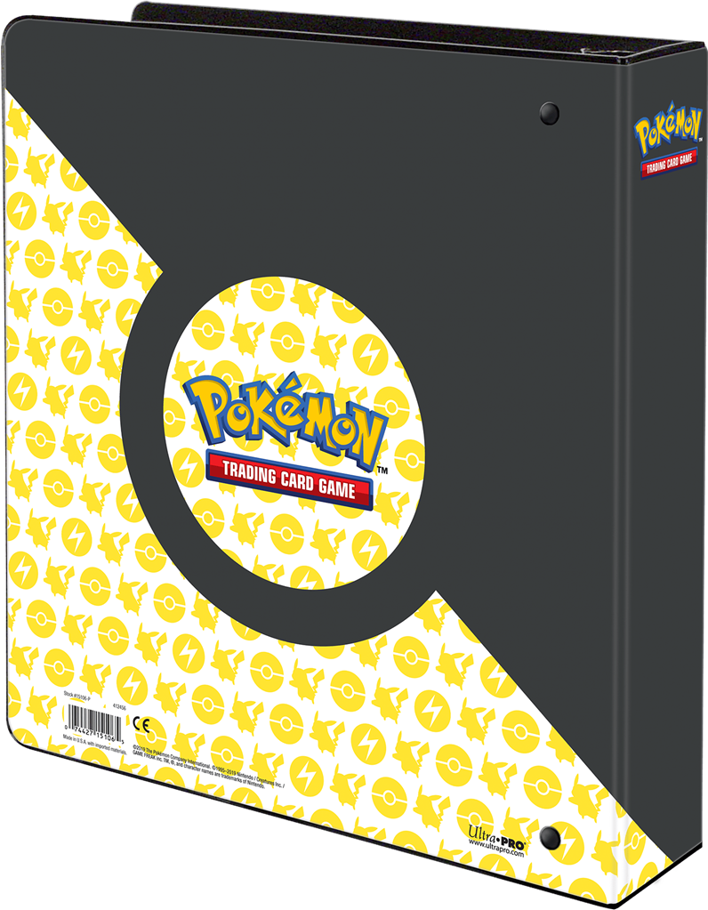 Pokémon : Classeur Anneaux A4 Pikachu jaune/noir