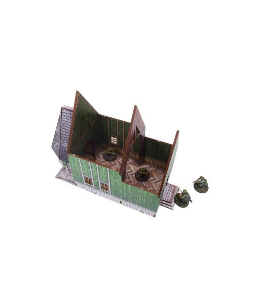 WW2 Ostfront Village Tserkov (1) (28mm) pré-peint