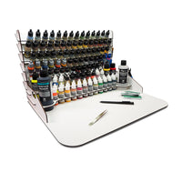 Stand de peinture - Station de travail (50x41,5cm) avec rangement vertical - 26014 Vallejo