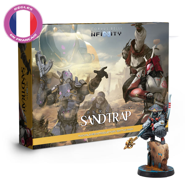 Infinity: Battle Pack Operation Sandtrap en Francais (Précommandes jusqu’au 31/10/2024  Sortie fin novembre 2024)