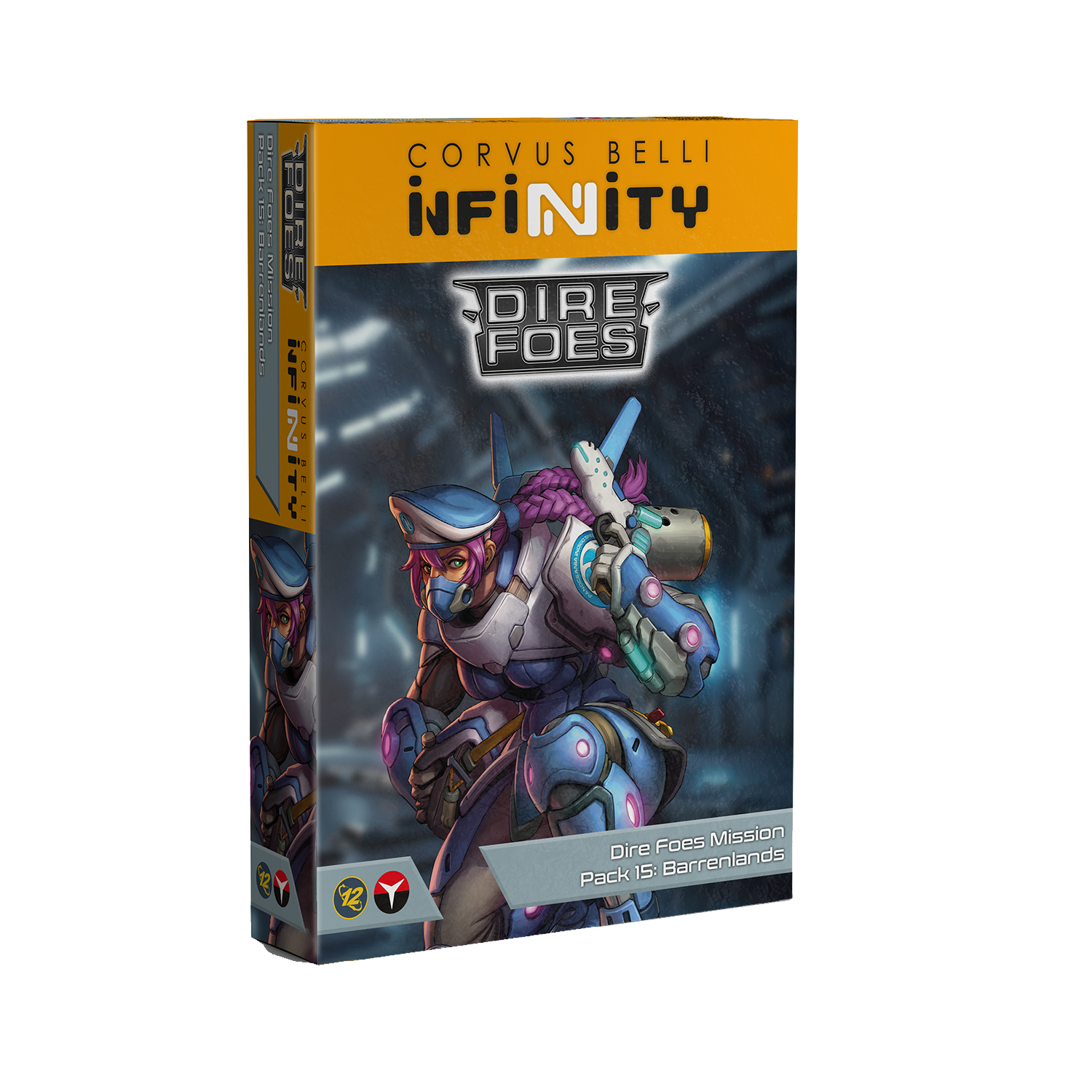 Infinity - Dire Foes Mission Pack 15: Barrenlands (RUPTURE DE STOCK FOURNISSEUR)