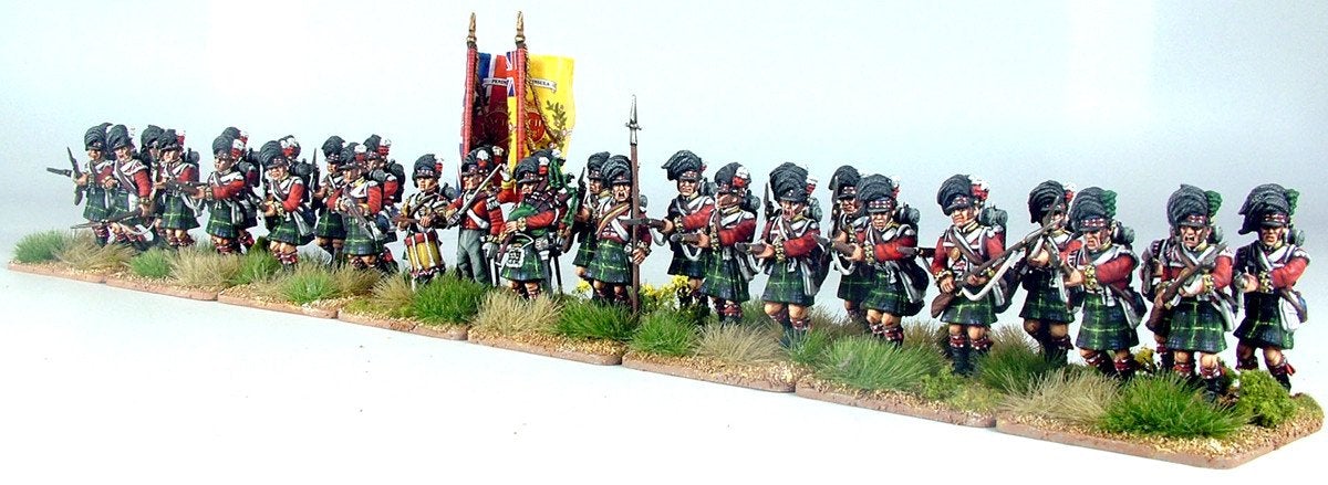 Victrix Miniatures 28mm Napoléonienne - British Napoleonic Highlander Centre Companies