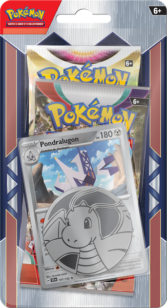 Pokémon : Pack 2 Boosters janvier 2025 (Checklane)(EN STOCK)