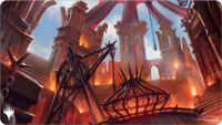 MTG : Playmat Ravnica Remastered Cult of Rakdos