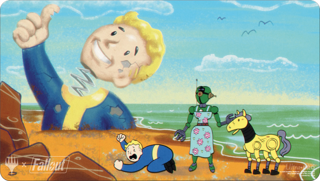 MTG : Fallout Playmat V3