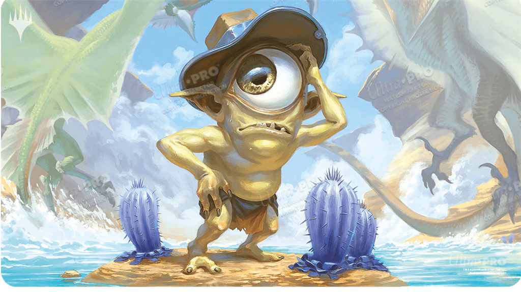 MTG : Hors-La-Loi de Croisetonnerre Playmat Blue-2