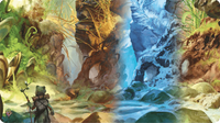 Magic The Gathering: Bloomburrow :Playmat Black