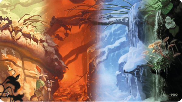 Magic The Gathering: Bloomburrow :Playmat Green