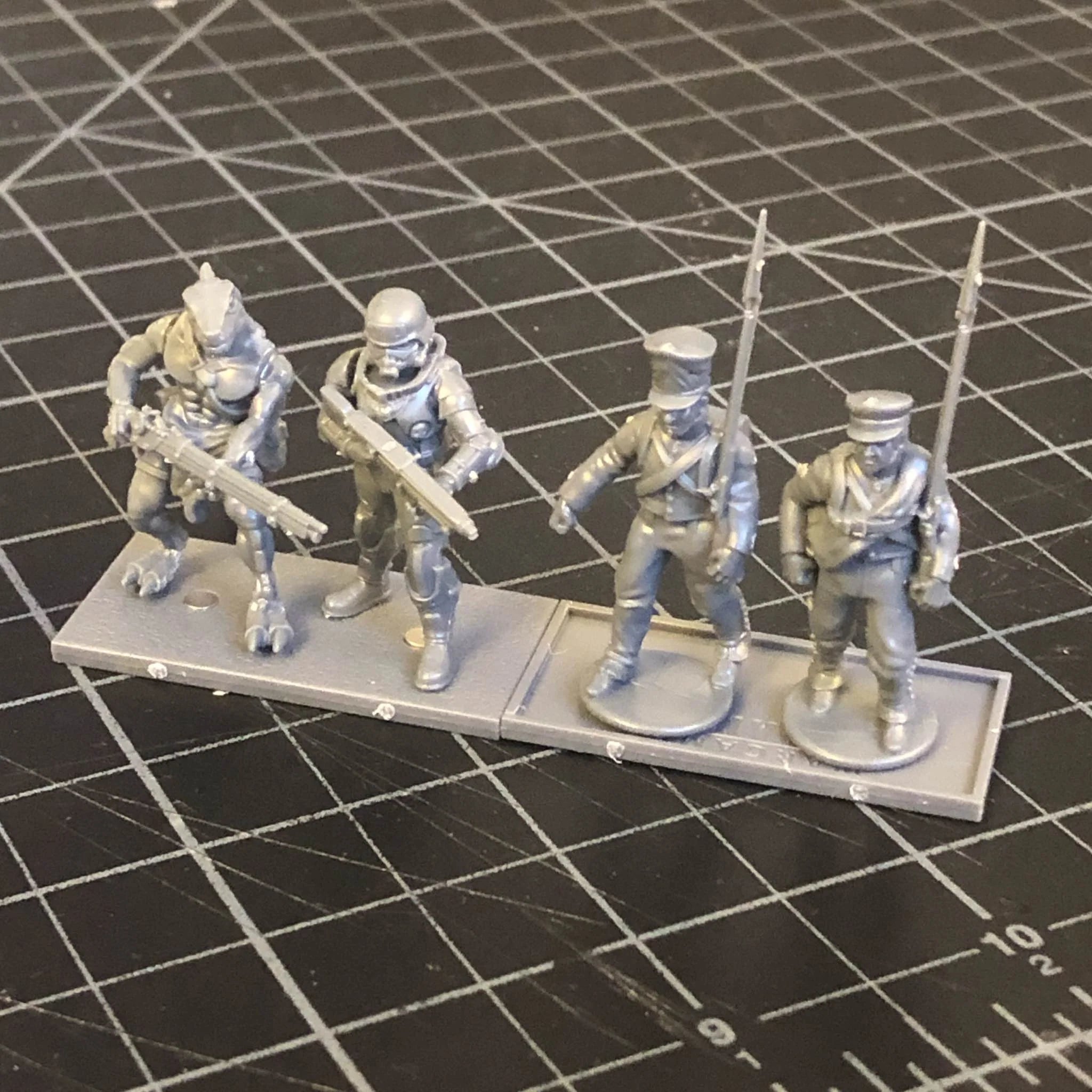 WargamesAtlantic :  40mm x 20mm Dual Use Bases (X36)