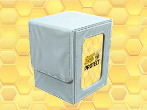 DeckBox Commander Premium GRIS-ARGENT Beeprotect