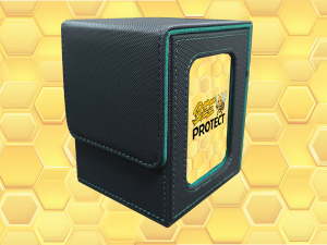 DeckBox Commander Premium NOIR-VERT BeeProtect