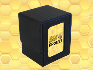 DeckBox Commander Premium NOIR-BLEU BeeProtect