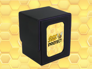 DeckBox Commander Premium NOIR-VIOLET BeeProtect