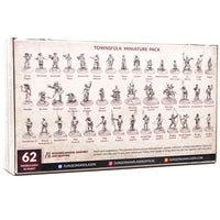 Dungeon & Lasers - Figurines - Townsfolk Miniature Pack