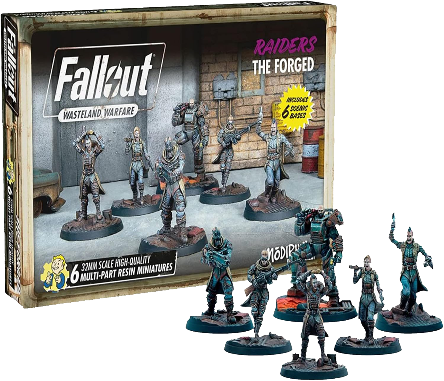 Fallout Wasteland Warfare - Raiders The Forged (Précommandes jusqu’au 07/03/2025)