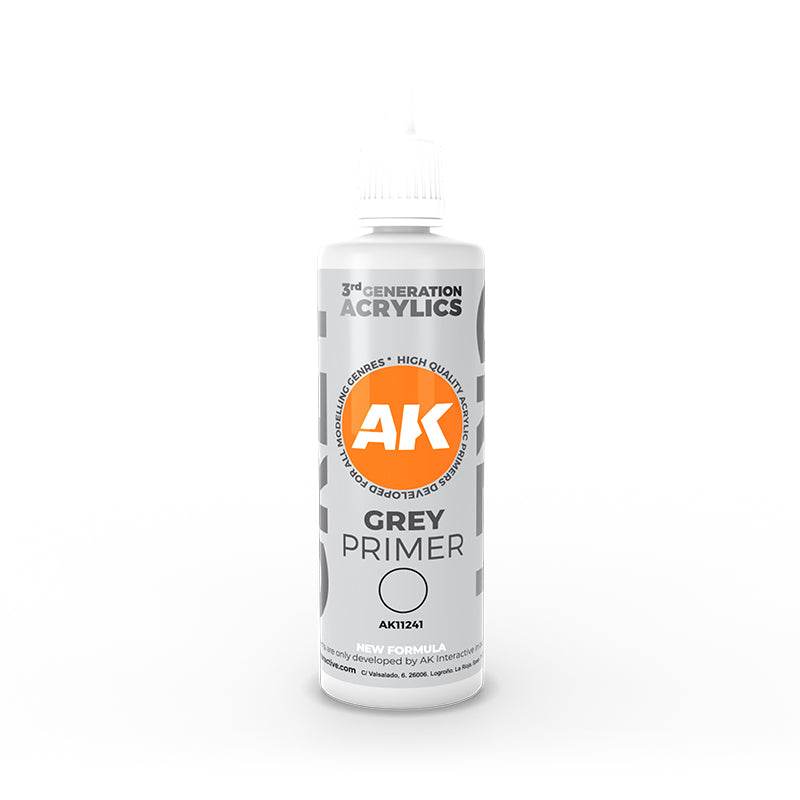 Acrylics 3GEN Primers (sous couches) :Grey Primer 100 ml 3GEN