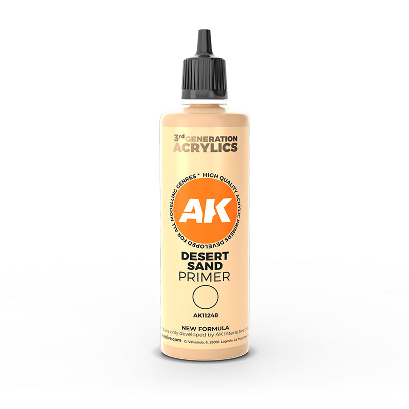 Acrylics 3GEN Primers (sous couches) :Desert sand surface Primer 100 ml 3GEN