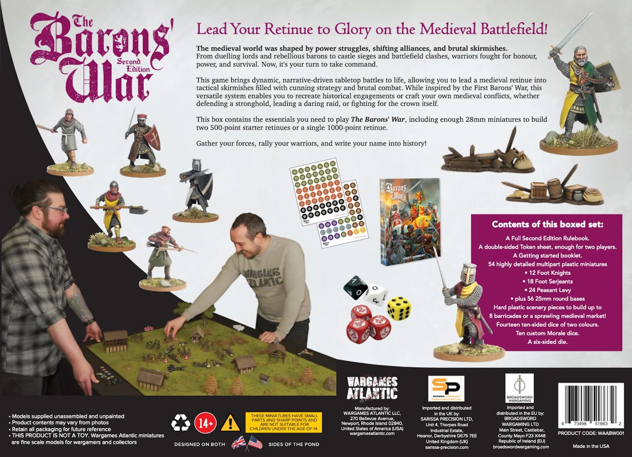 Barons' War Second Edition en Version Originale seconde édition (EN STOCK)