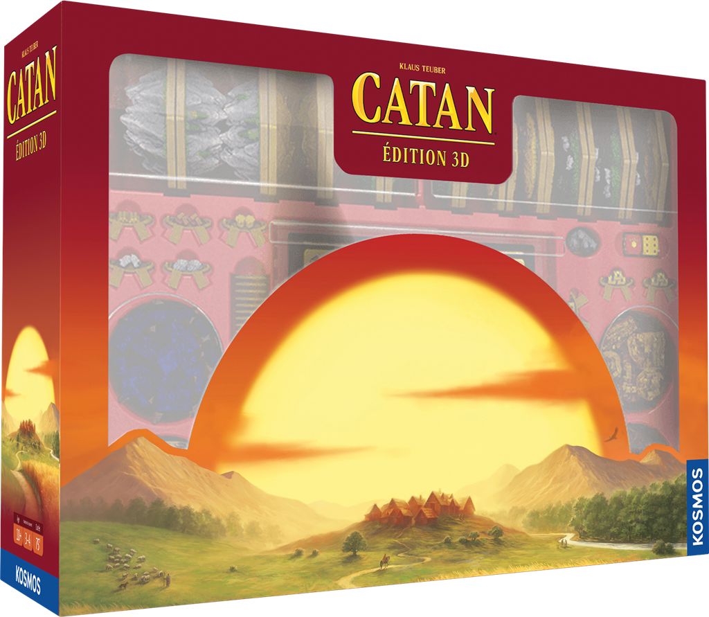 Catan : 3D Edition Deluxe (LIVRAISON GRATUITE)