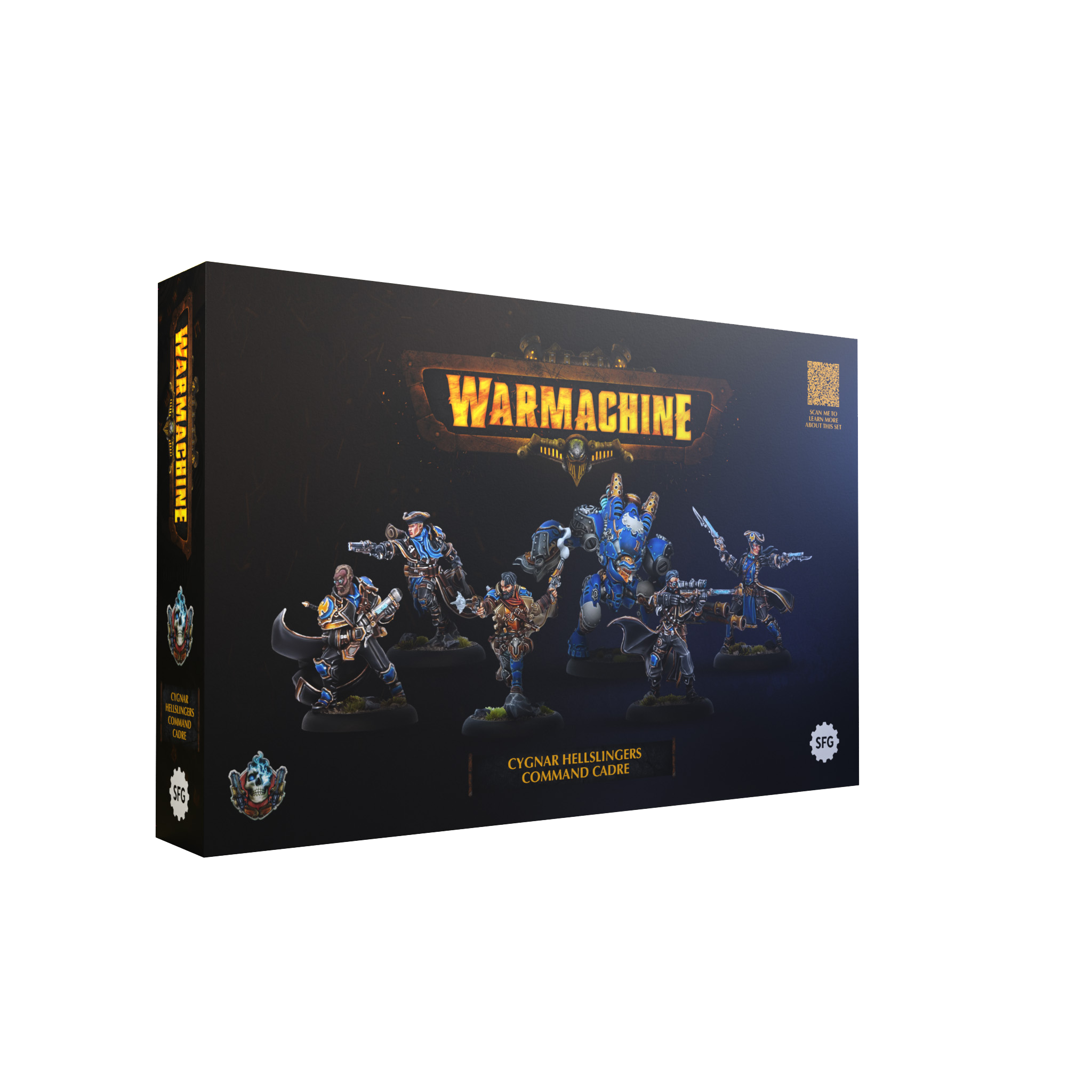 WARMACHINE - CYGNAR HELLSLINGERS COMMAND CADRE