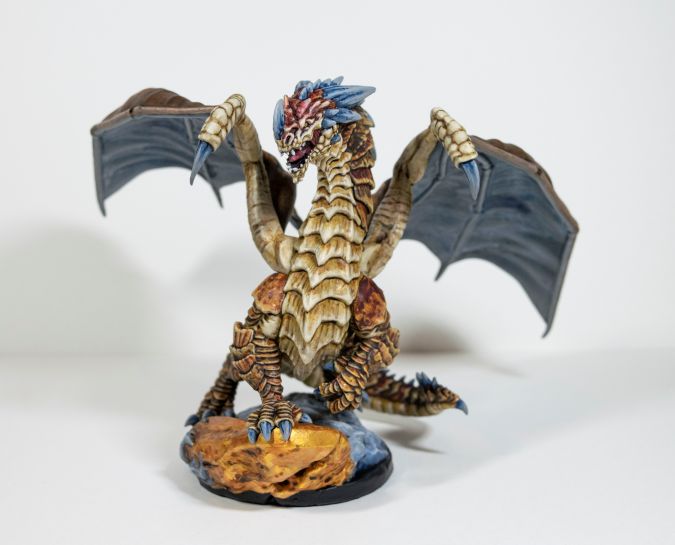 Reaper Miniatures : Shavynra the Slayer, Huge Dragon Bones Classic Deluxe Boxed Set