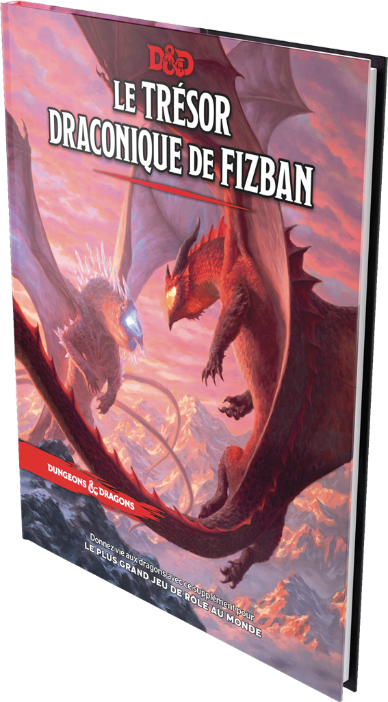 D&D5 : Le trésor draconique de Fizban (LIVRAISON GRATUITE)