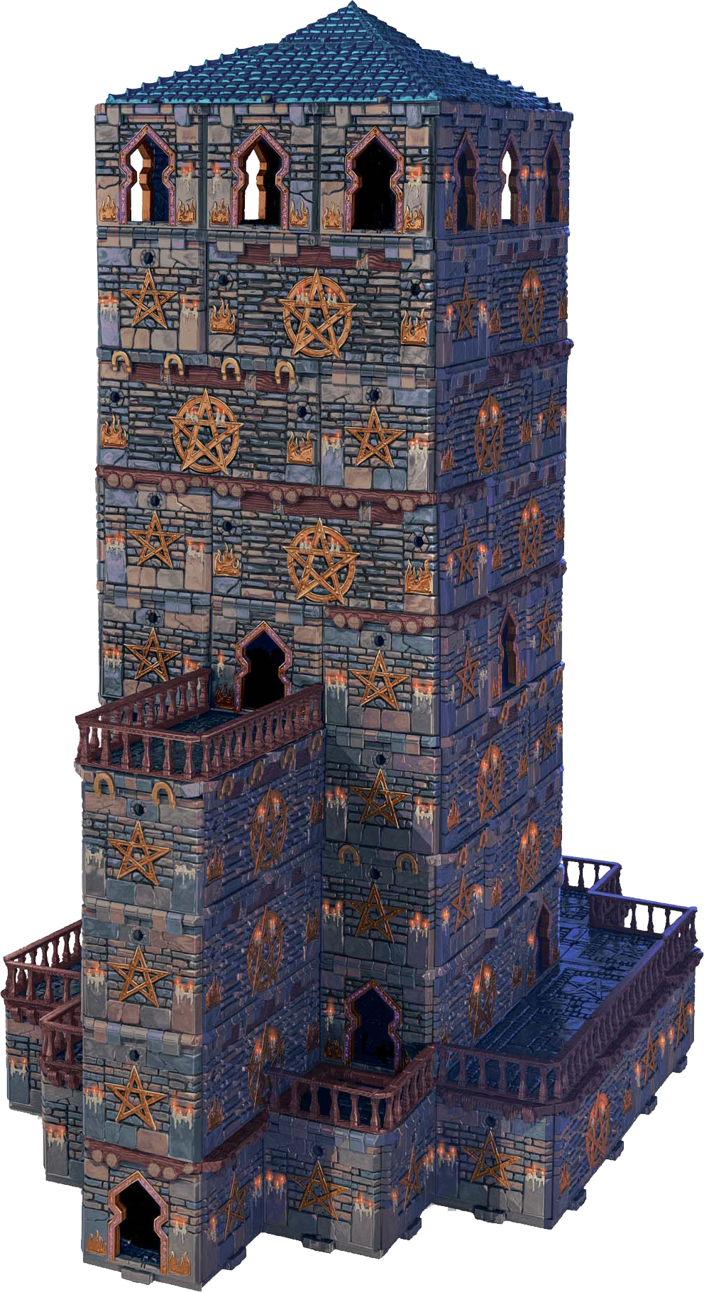 Dungeons & Lasers - Décors - Sorcerer's Spire